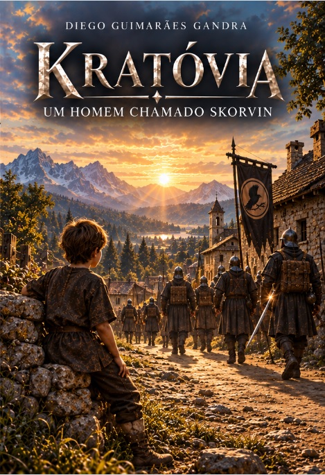 Capa do livro Kratóvia — Um Homem chamado Skorvin