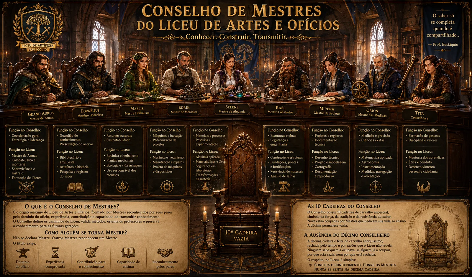 Conselho de Mestres do Liceu de Artes e Ofícios